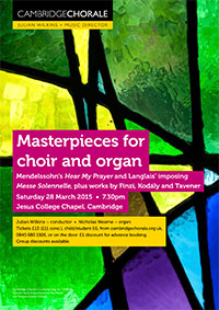 Masterpieces for choir and organ