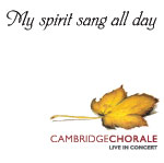 My Spirit Sang All Day CD cover